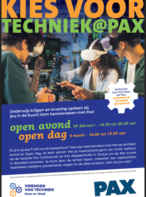 Kies voor Techniek @ PAx